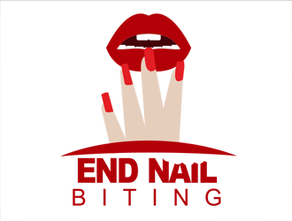 End Nail Biting logo design by Aldabu