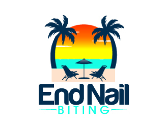 End Nail Biting logo design by AamirKhan