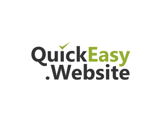 QuickEasy.Website logo design by GemahRipah