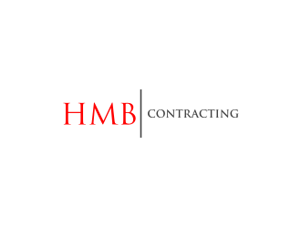HMB Contracting  logo design by Artomoro