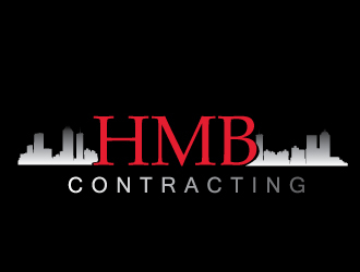 HMB Contracting  logo design by xien