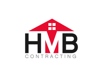 HMB Contracting  logo design by charl2on381