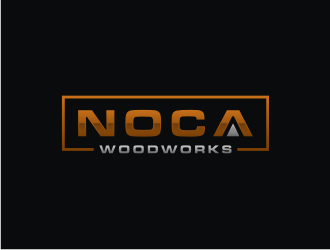 NOCA Woodworks logo design by Artomoro