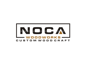 NOCA Woodworks logo design by Artomoro