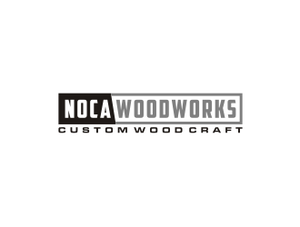 NOCA Woodworks logo design by Artomoro