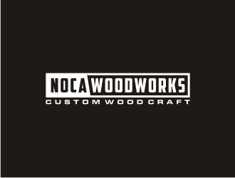 NOCA Woodworks logo design by Artomoro