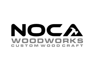 NOCA Woodworks logo design by puthreeone