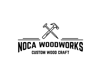 NOCA Woodworks logo design by funsdesigns