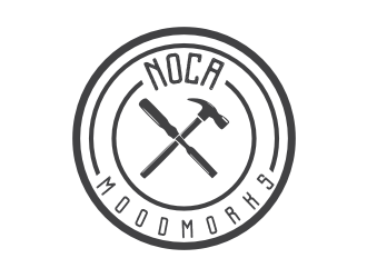 NOCA Woodworks logo design by rief
