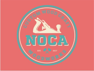 NOCA Woodworks logo design by Alfatih05