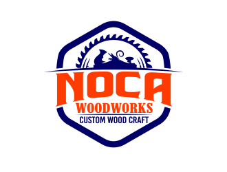 NOCA Woodworks logo design by YONK