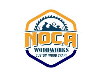 NOCA Woodworks logo design by YONK
