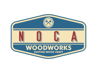 NOCA Woodworks logo design by Kruger