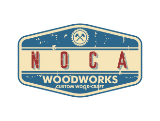 NOCA Woodworks logo design by Kruger