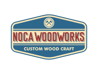 NOCA Woodworks logo design by Kruger