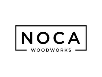 NOCA Woodworks logo design by p0peye