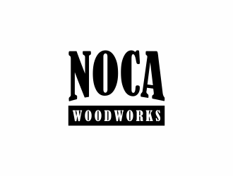 NOCA Woodworks logo design by hopee