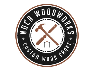 NOCA Woodworks logo design by akilis13