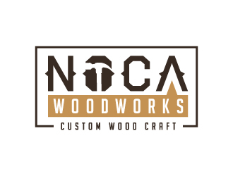 NOCA Woodworks logo design by akilis13