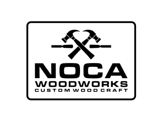 NOCA Woodworks logo design by puthreeone