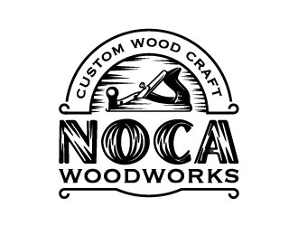 NOCA Woodworks logo design by CreativeKiller