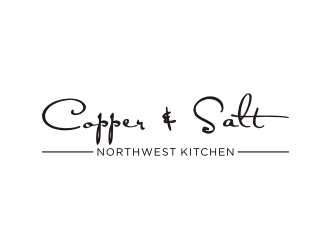Copper & Salt Northwest Kitchen logo design by hopee