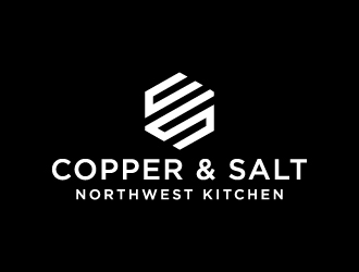 Copper & Salt Northwest Kitchen logo design by akilis13