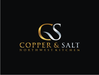 Copper & Salt Northwest Kitchen logo design by Artomoro