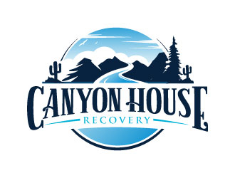 Canyon House Recovery logo design by sanworks