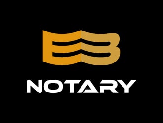 E3 Notary logo design by twomindz