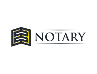 E3 Notary logo design by Garmos