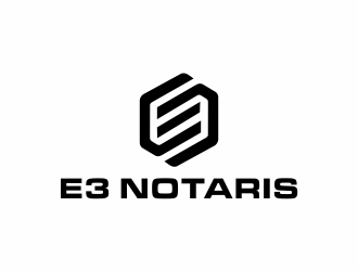 E3 Notary logo design by valace