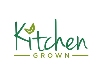 Kitchen Grown logo design by puthreeone