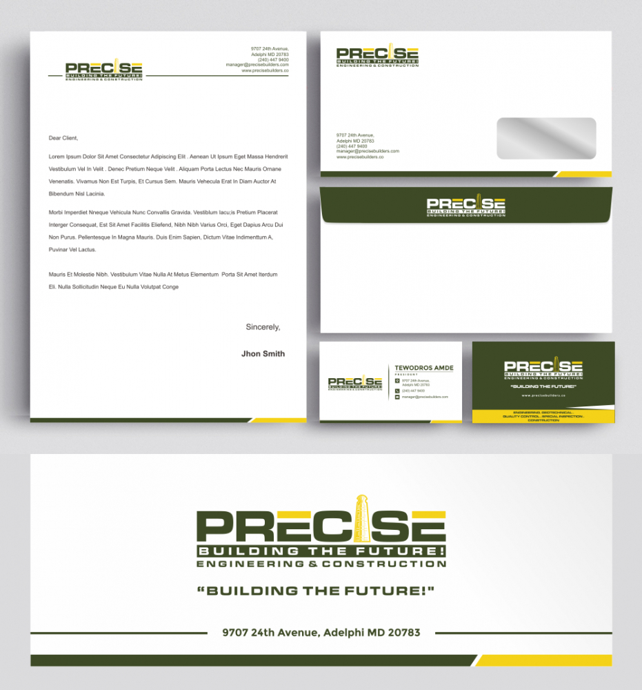 Precise logo design by zizze23