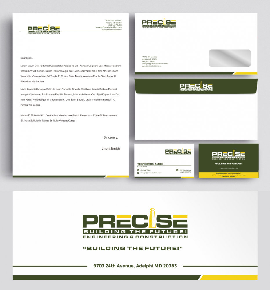 Precise logo design by zizze23