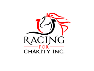 Racing for Charity, Inc. logo design by Eliben