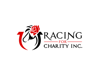 Racing for Charity, Inc. logo design by Eliben