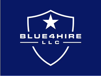 Blue4hire, LLC logo design by Zhafir