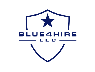 Blue4hire, LLC logo design by Zhafir