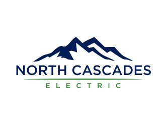 North Cascades Electric logo design by GassPoll