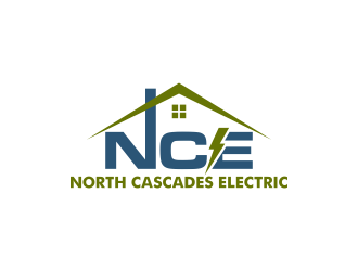 North Cascades Electric logo design by Lavina