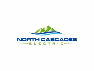 North Cascades Electric logo design by usef44