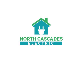 North Cascades Electric logo design by bougalla005