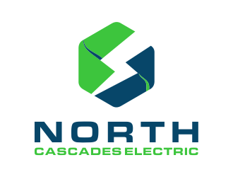 North Cascades Electric logo design by azizah