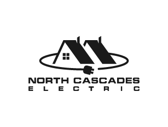 North Cascades Electric logo design by aryamaity