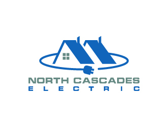 North Cascades Electric logo design by aryamaity