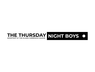 THE THURSDAY NIGHT BOYS logo design by diki