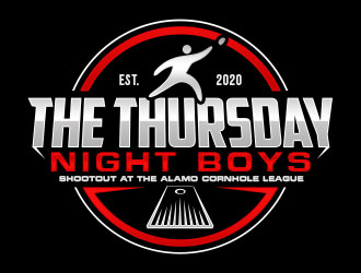 THE THURSDAY NIGHT BOYS logo design by Benok