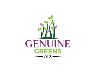 Genuine Greens ATX logo design by SmartTaste