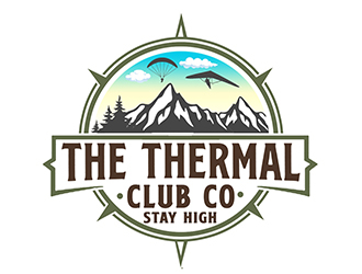 The Thermal Club Co logo design by PrimalGraphics